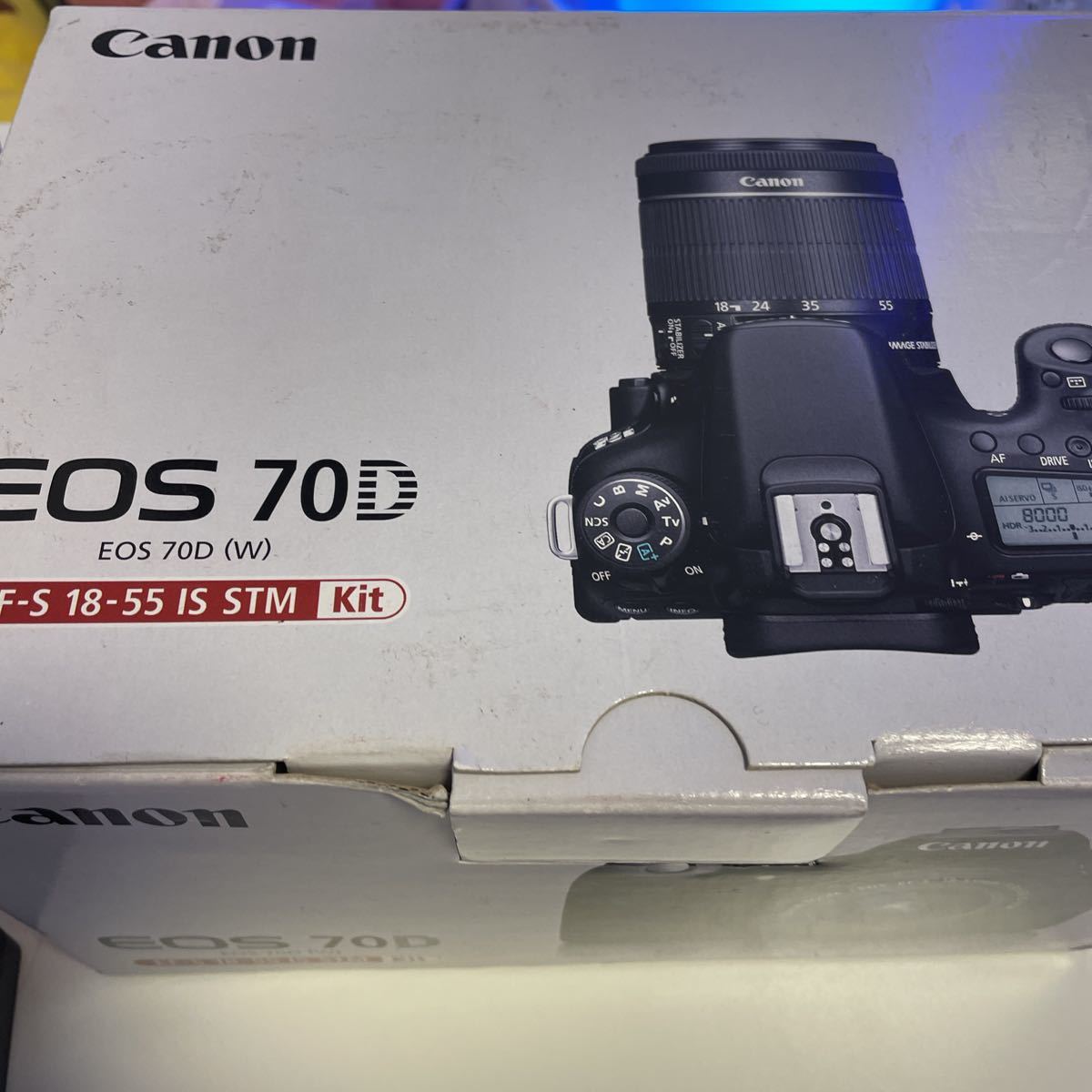 Canon EOS 70d レンズキット　おまけレンズ付き EOS 70D Canon 送料無料！ (おまけ付き) 付)