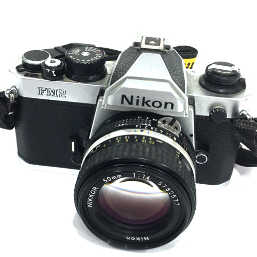 1円 Nikon FM2 AI-s NIKKOR 50mm 1:1.4 一眼レフフィルムカメラ ボディ