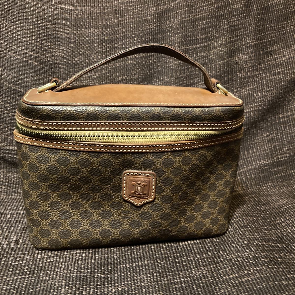 バニティバッグ CELINE セリーヌ ヨコノタ yokonota レディース CELINE セリーヌ マカダム バニティバッグ 
