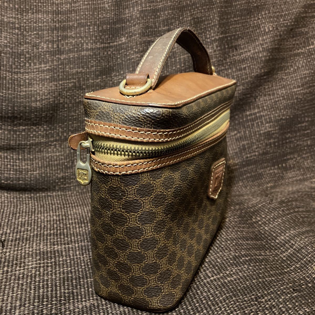 バニティバッグ CELINE セリーヌ ヨコノタ yokonota レディース CELINE セリーヌ マカダム バニティバッグ 