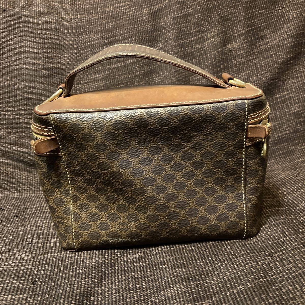 バニティバッグ CELINE セリーヌ ヨコノタ yokonota レディース CELINE セリーヌ マカダム バニティバッグ 