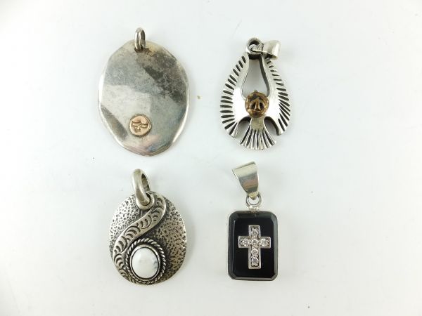 シルバー ペンダントトップ 4点 まとめて 重量約56.6g F04440