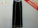シビラ パンツ 63-90 レディース 美品 黒×アイボリー Sybilla