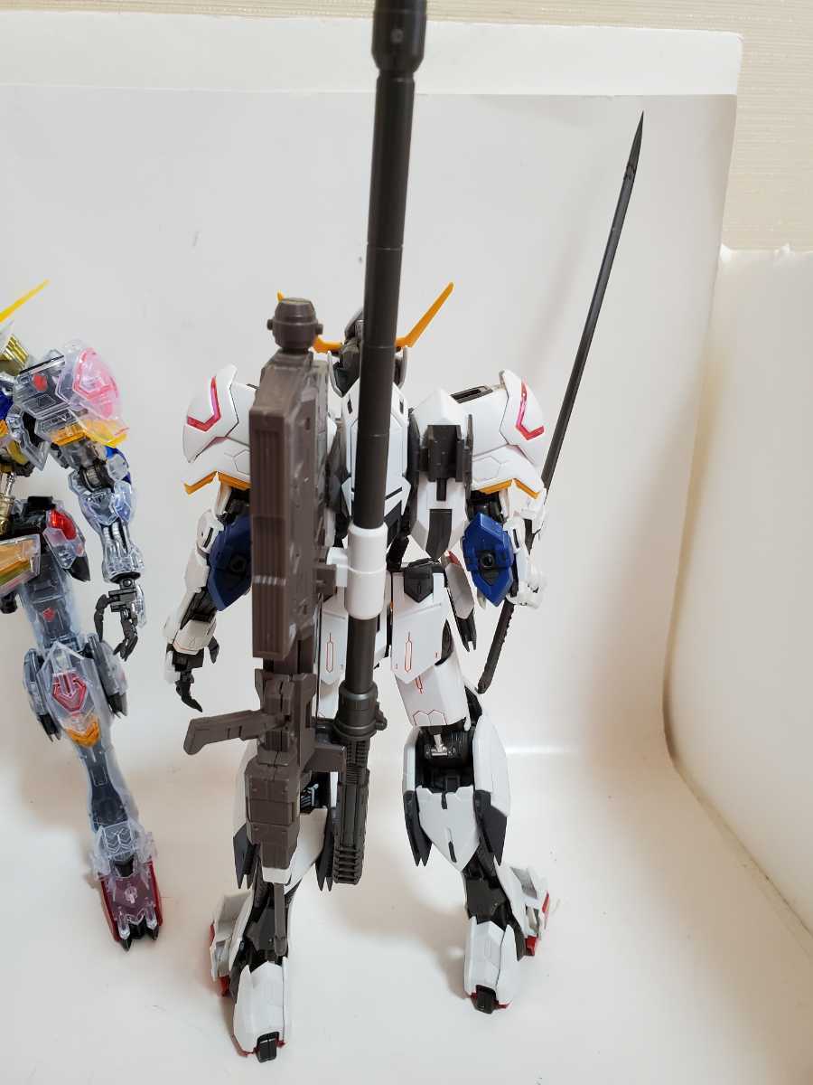 Mg 1 100 ガンダムベース限定 通常版 ガンダムバルバトス クリアカラー ガンダム 限定品 2体セット 完成品 売買されたオークション情報 Yahooの商品情報をアーカイブ公開 オークファン Aucfan Com