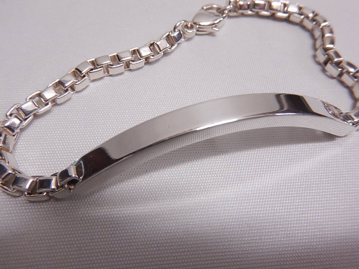 極美品□TIFFANY&Co. ティファニー SV 925 シルバー リンクI.D. 