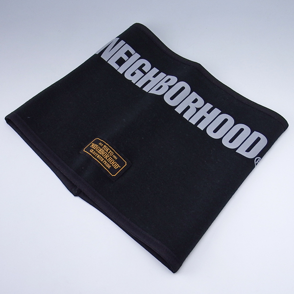 ネックウォーマー NEIGHBORHOOD 17AW BELT DRIVE 17aw NEIGHBORHOOD BELT DRIVE / AN-CAP BLACK ネイバーフッド ネック