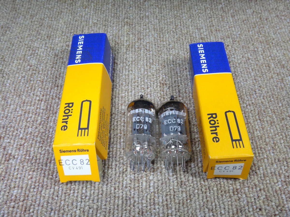  ECC82/12AU7 SIEMENS/Ei ユーゴ 品 2本セット K 862(真空管)｜売買されたオークション情報、yahooの商品情報をアーカイブ公開 - オークファン 真空管