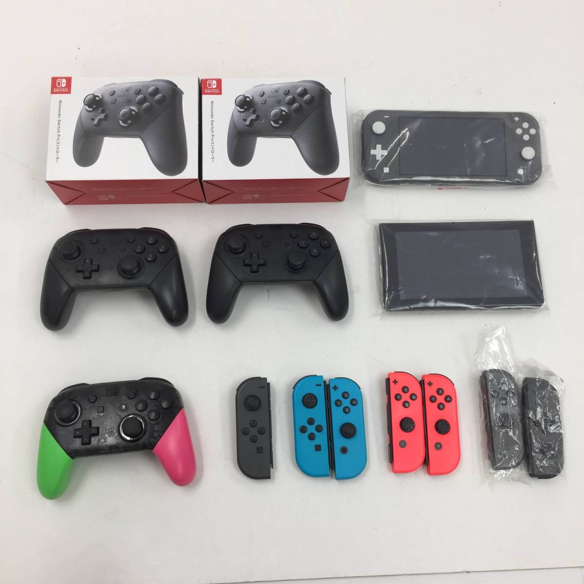 ジャンク品】Nintendo Switch 詰まら グレー ジョイコン