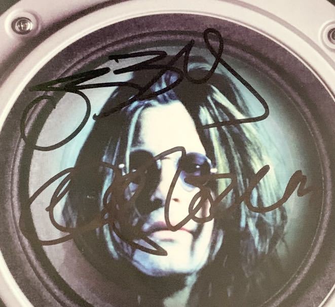 オジー・オズボーン (Ozzy Osbourne）直筆サイン入りCDジャケット