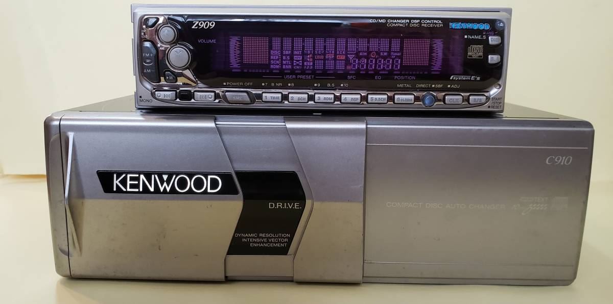 KENWOOD MZ907 動作未確認 取説・リモコン・配線付 2026年最新Yahoo