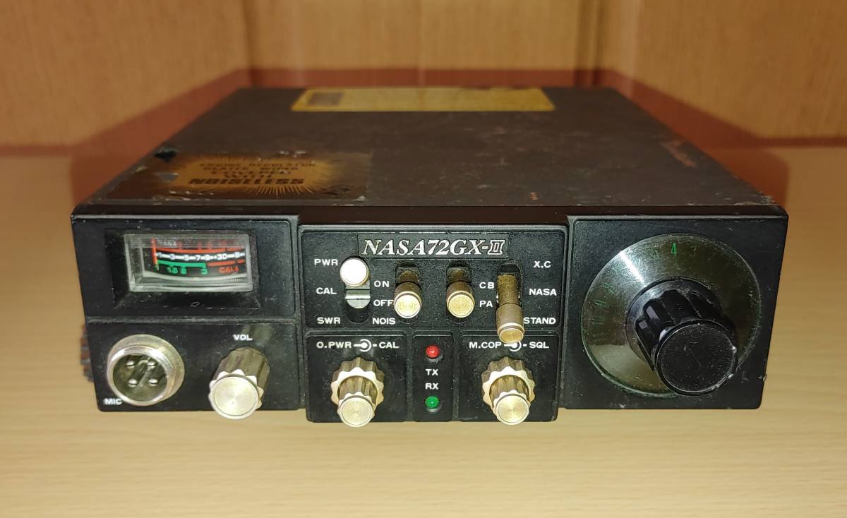 NASA ナサ 無線機 トランシーバー 72GX-Ⅱ NASA72GX-Ⅱ CB無線 CB無線