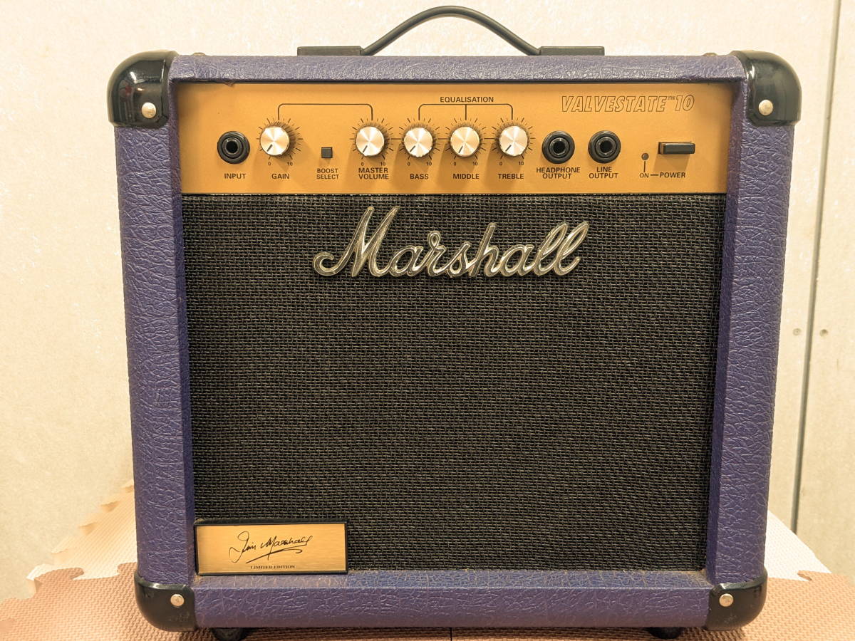 ジャンク扱い｜Marshall VALVESTATE 10 model 8010 LIMITED EDITION(マーシャル)｜売買された