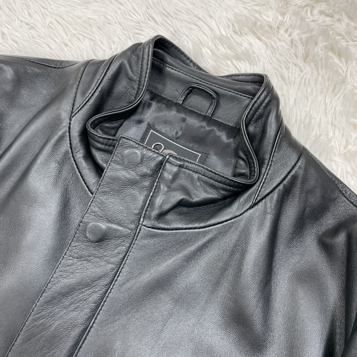 1円〜GENEROUS【戦う男の戦闘服】極美品 レザージャケット 本革 