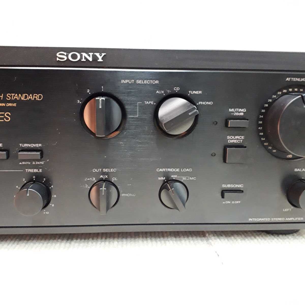 SONY プリメインアンプ ソニー 2026年最新Yahoo!オークション -sony メンテ済 SONY　簡易動作確認済 TA-F333ESX プリメインアンプ　ソニー