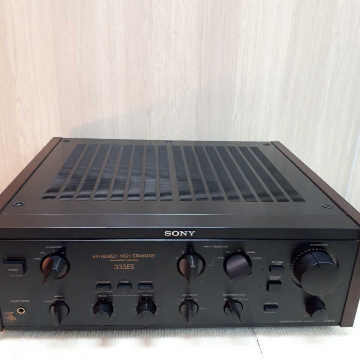 SONY プリメインアンプ ソニー 2026年最新Yahoo!オークション -sony メンテ済 SONY　簡易動作確認済 TA-F333ESX プリメインアンプ　ソニー