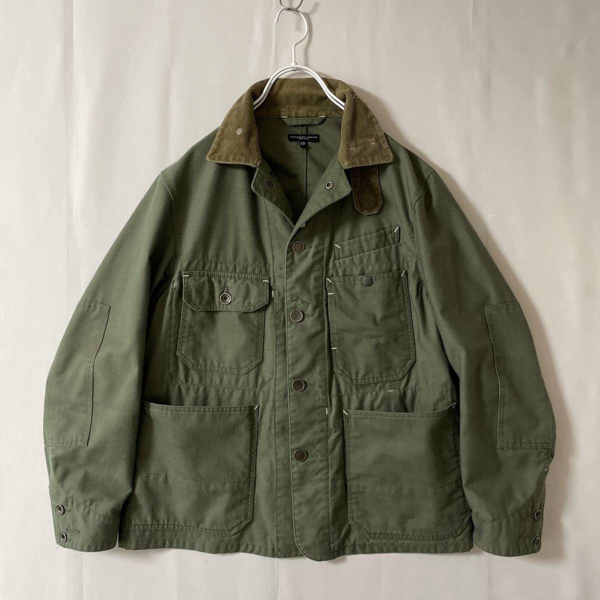 驚きの破格値，セール ENGINEERED GARMENTS size XS 米国製 uc エンジニアードガーメンツ ミリタリーフィールドジャケット カバーオール ブルゾン アウター(ジャケット、上着)｜売買されたオークション情報、yahooの商品情 ジャケット、上着