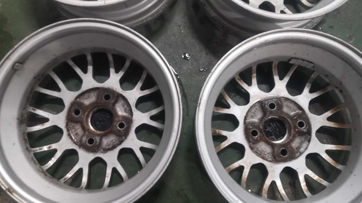 中古 スバル 純正 鍛造 BBS 13インチ アルミホイール4本セット 13×4.0J