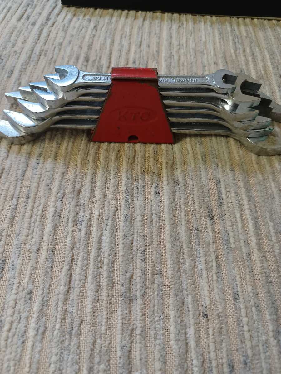 100%新品，新作登場 京都機械工具 KTC スパナセット 6本組 8ー9 21-23 KYOTO TOOL ホルダー付き(スパナ)｜売買されたオークション情報、yahooの商品情報をアーカイブ公開 - オークファン スパナ