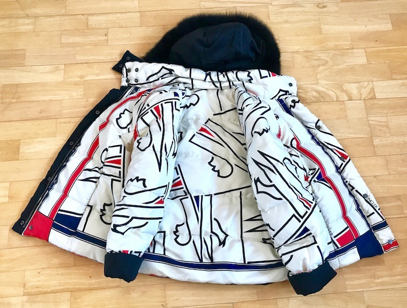超レア！☆MONCLERモンクレール☆リバーシブルLUCIEダウンジャケット茶 