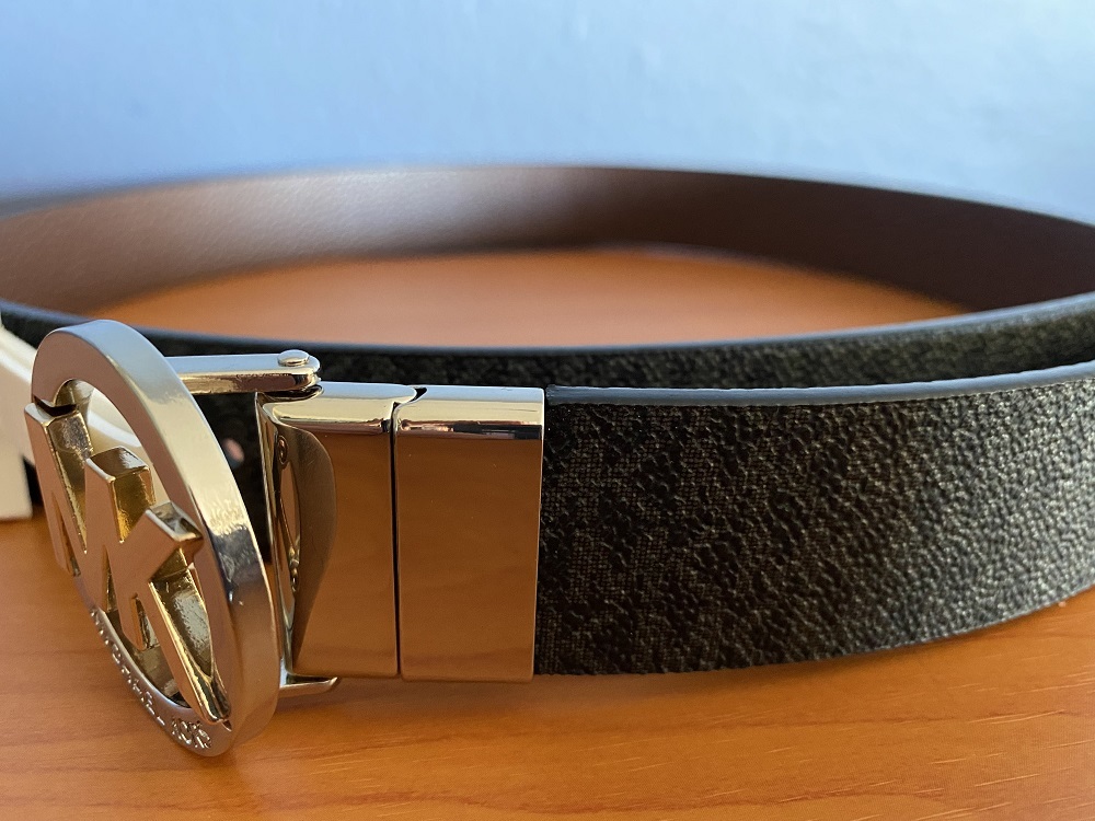 ベルト - マイケルコース リバーシブル 新品 MKロゴ XL US ロゴ リバーシブルベルト KORS MICHAEL Michael レディース 1X バニラ