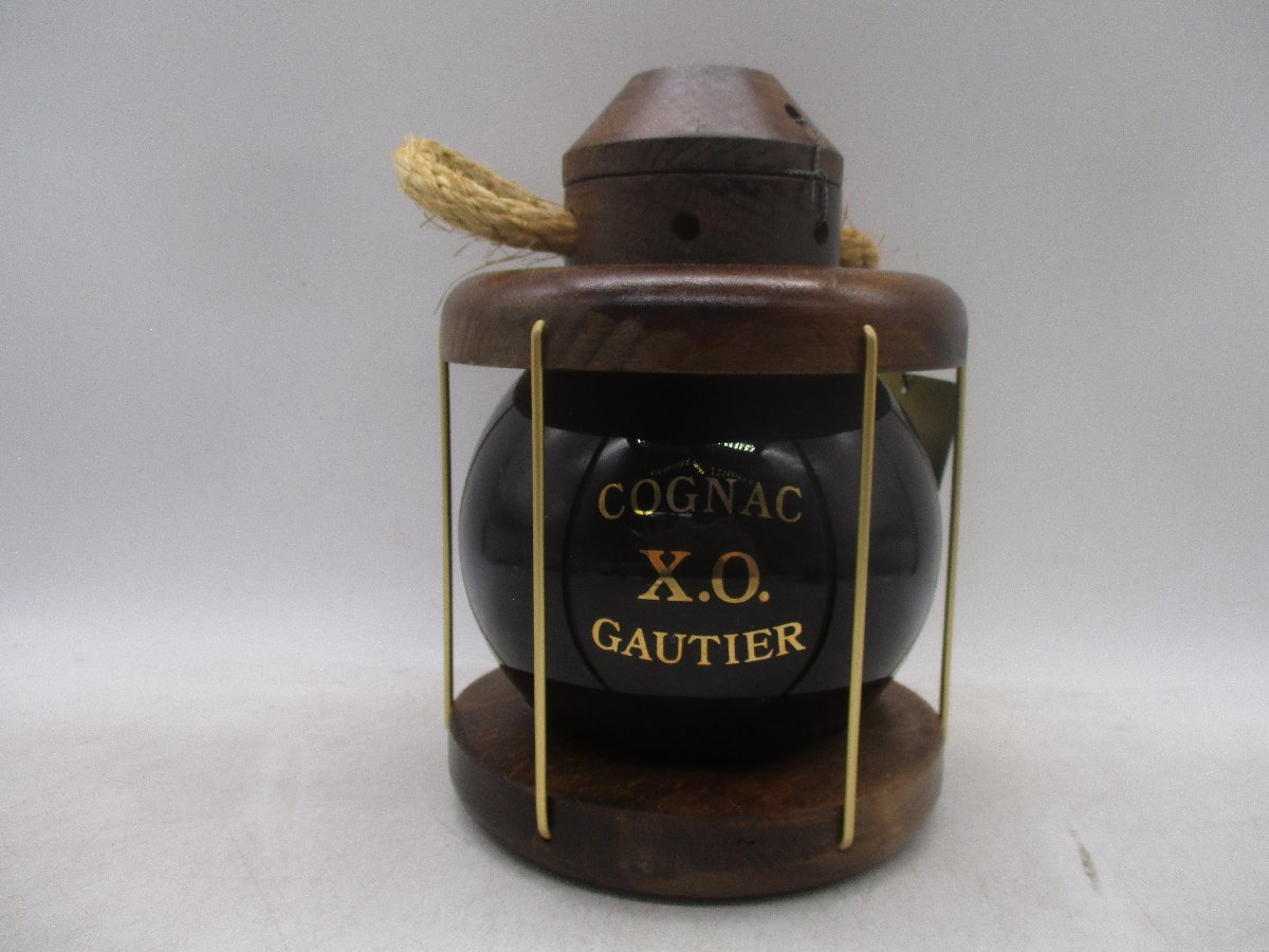 飲料・酒 GAUTIER ゴーティエ コニャックXO ランタンボトル 古酒