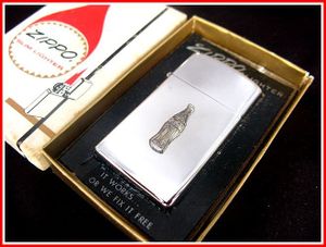 コカ・コーラ zippoのYahoo!オークション(旧ヤフオク!)の相場・価格を