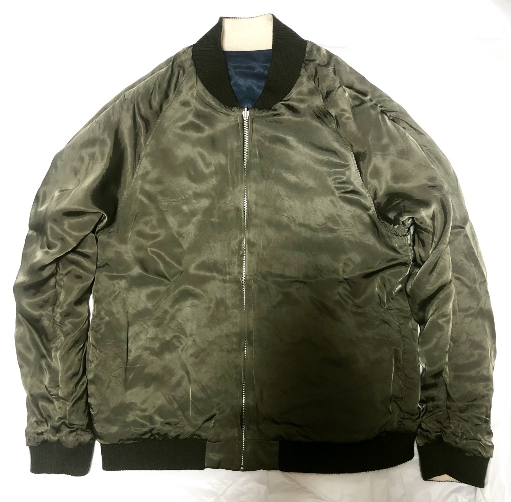 定価 52,800円 MARKA SOUVENIR JACKET / マーカ リバーシブル 