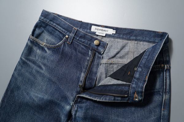GJ9667◎イタリア製*イヴサンローラン リヴゴーシュ*メンズ48 TIGHTLEG 