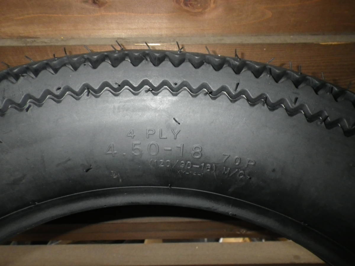 TIRE ビンテージ Tire LOADSTAR 4.50-18 タイヤ☆Loadstar TIRE ビンテージ Tire LOADSTAR 4.50-18 タイヤ☆Loadstar