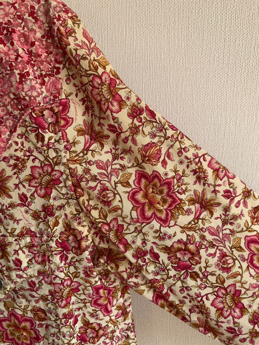 Gucci グッチ トムフォード 花柄ウエスタンシャツ ※シミあり格安(長袖