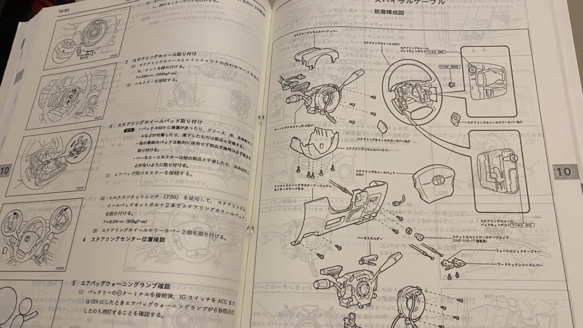 トヨタ ランドクルーザー80 修理書/追補版 ランクル E-FJ80G系・U