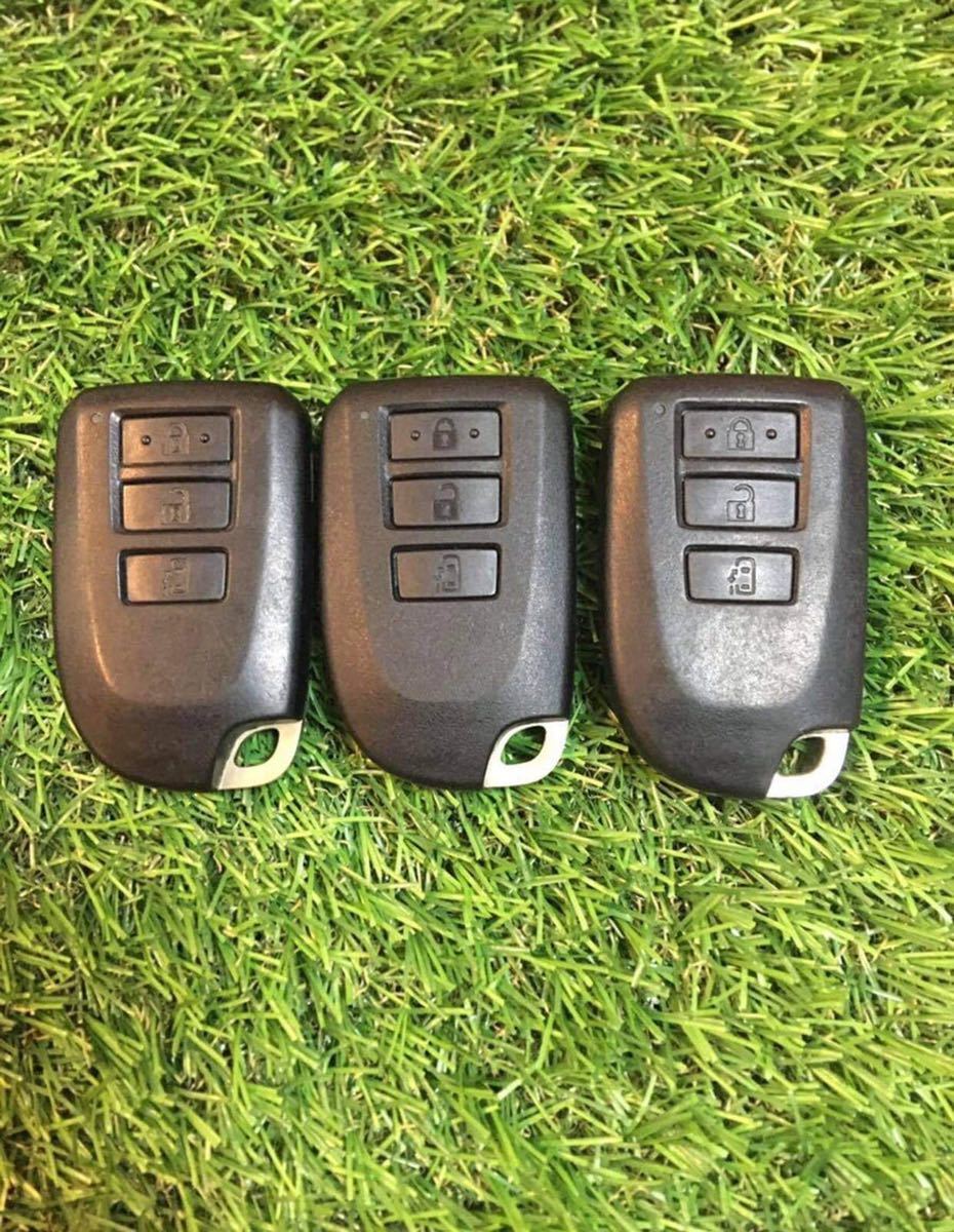 トヨタ 純正 スマートキー 3ボタン キーレス 左パワースライドドア用