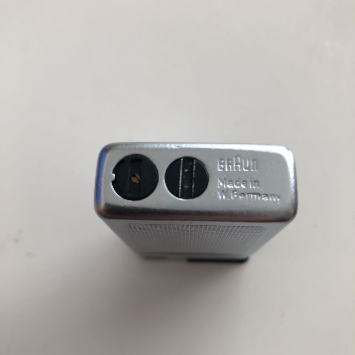 70s BRAUN ブラウンMach 2 Dieter Rams ケース付◇ Florian Seiffert 
