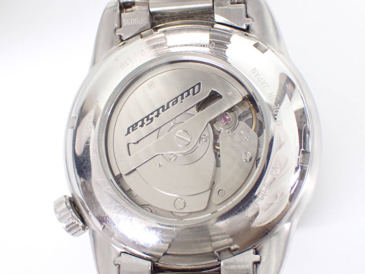 ORIENT オリエント 腕時計 メンズ 自動巻き DA01-CO-B 稼働品 冊子