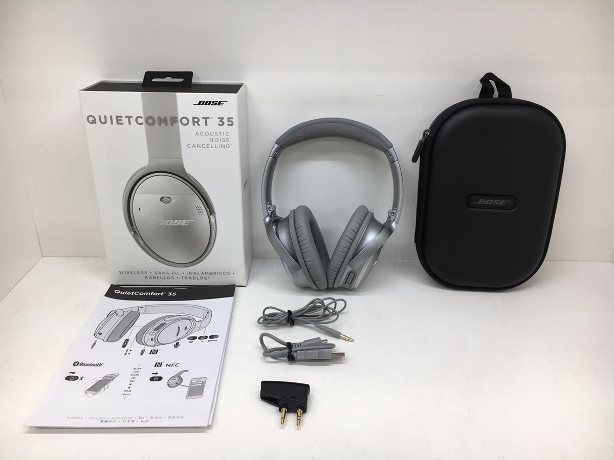 オーディオ機器 Bose QuietComfort 35 ワイヤレスヘッドホン