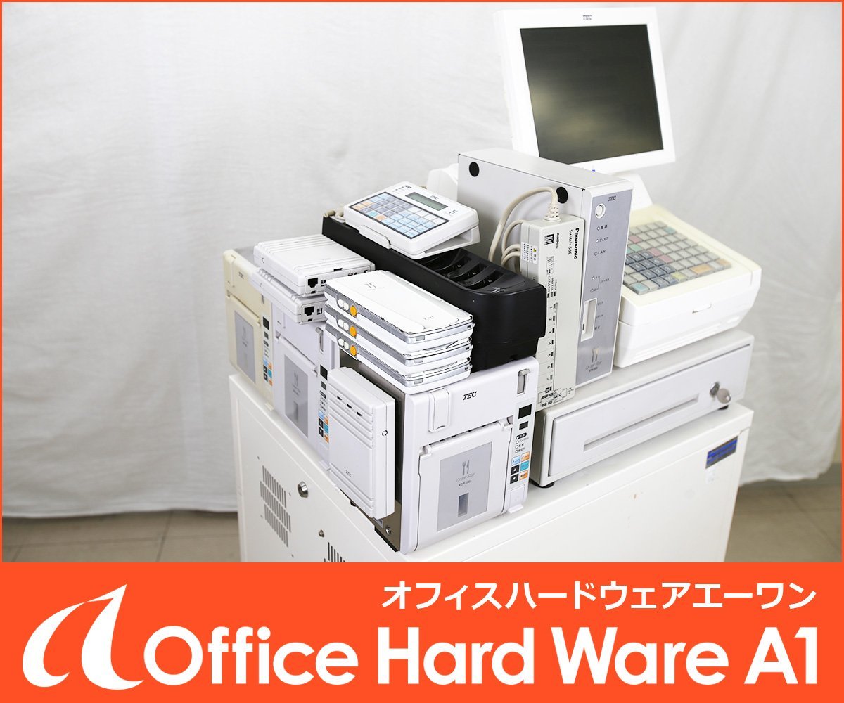 東芝テック⁄POSレジ⁄QT-100⁄フルセット⁄タッチパネル⁄ハンディ11 TEC 