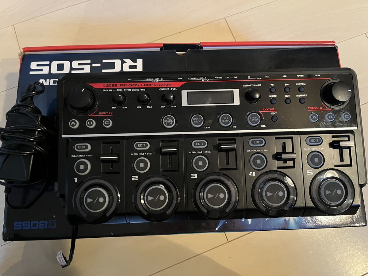 BOSS RC-505 Loop | Station ボス - Boss STATION MKII LOOP Tabletop