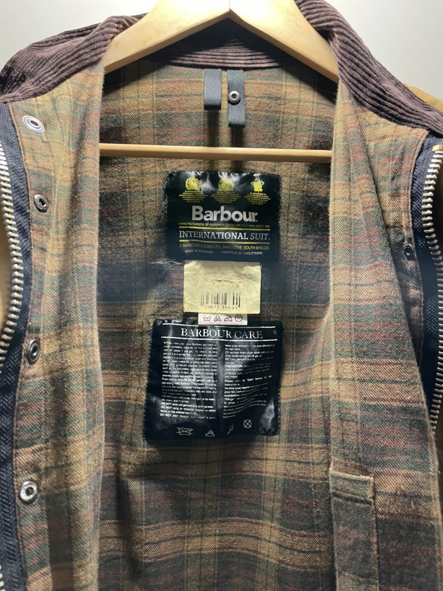 Barbour インターナショナル 38 オイル抜き ブランド別