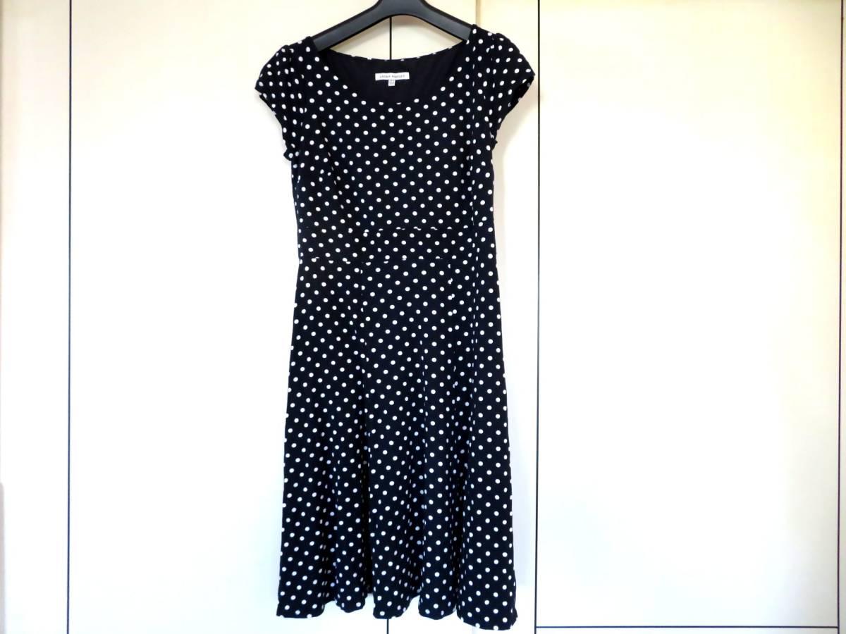 ○【ト葛】③LAURA ASHLEY ローラアシュレイ レディース ドット 水玉 