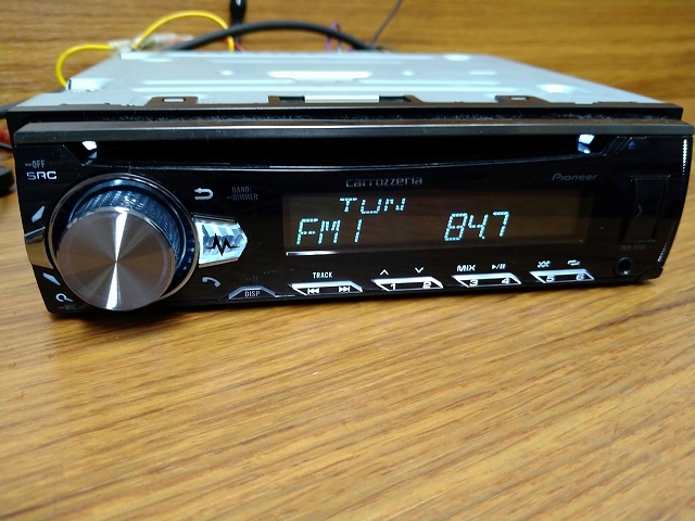 DEH-5400 1DIN carrozzeria CDプレーヤー Bluetooth USB CDオーディオ