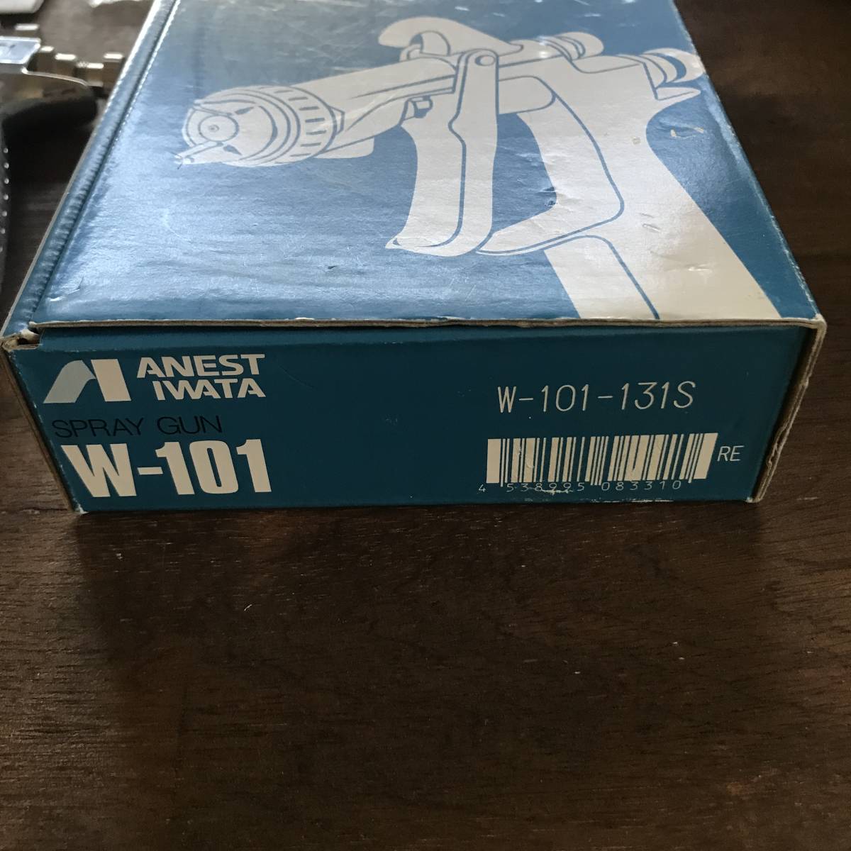 新品 未使用 アネスト岩田 W-101-131S エアー スプレーガン 吸上式_3