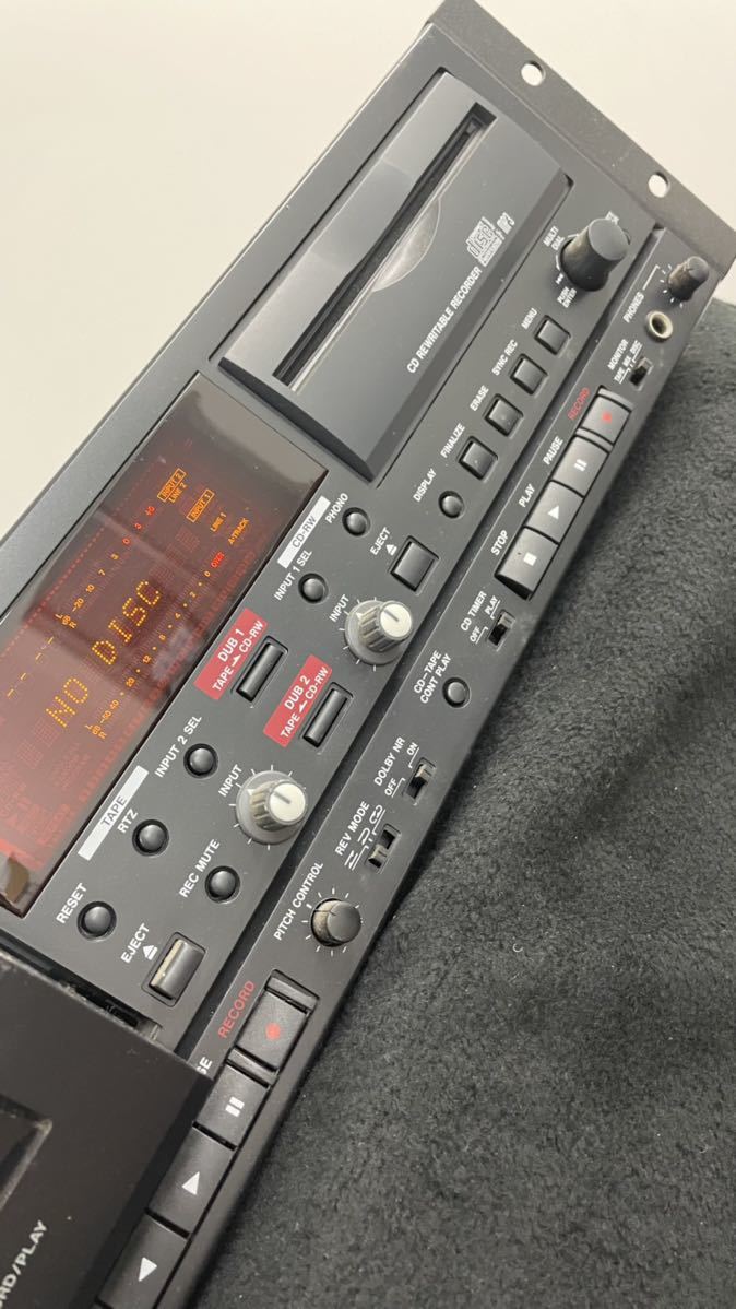 ☆TASCAM タスカム CC-222SL MKⅡ CDレコーダー/カセット