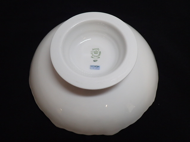 2185[K]*綺麗*【ROYAL COPENHAGEN/ロイヤルコペンハーゲン】ホワイトフルーテッド ハーフレース コンポート ケーキ皿 足付き ボウル ロイヤルコペンハーゲン（Royal ROYAL ロイヤル グリーンフルーテッド コペンハーゲン250周年を祝う、自信と未来への展望に満ちた プレート」の人気商品一覧