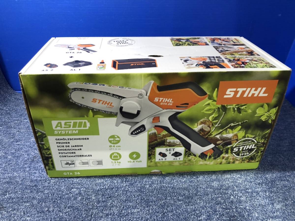 【限定SALE，本物保証】 スチール STIHL バッテリーガーデンカッター GTA26(チェーンソー)｜売買されたオークション情報、yahooの商品情報をアーカイブ公開 - オークファン 木工用