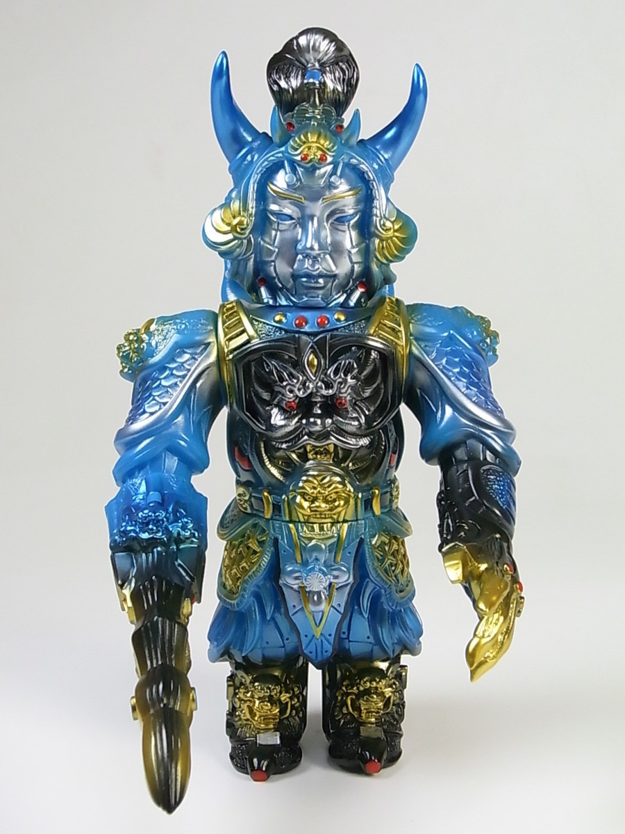 【超激得，爆買い】 無傷完品 ミロクトイ DR.ミロク 護法戦神 ブルーデビルカラー ソフビ パワフルロボットシリーズ 限定品 リアルヘッド ゴッコ堂 ワンフェス(一般)｜売買されたオークション情報、yahooの商品 一般