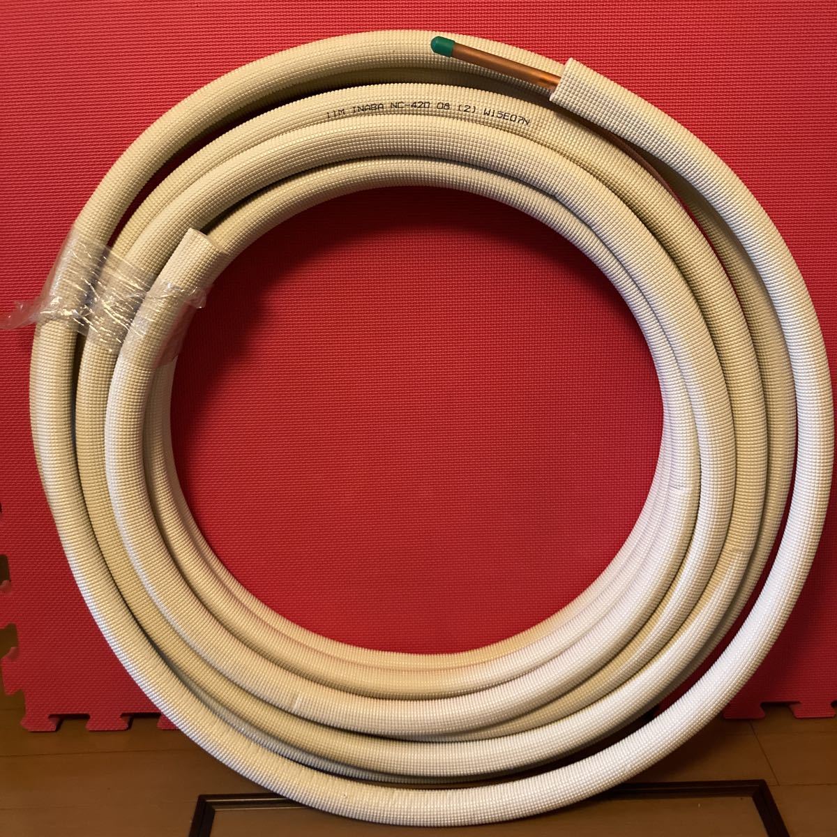 豊富な，低価 冷媒管 4分 因幡電工 ネオコイル シングルタイプ NC-420 20m(工事用材料)｜売買されたオークション情報、yahooの商品情報をアーカイブ公開 - オークファン 工事用材料