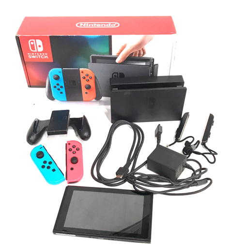 Nintendo Switch 本体 HAC-S-KABAA Joy-Con(L) ネオンブルー/(R