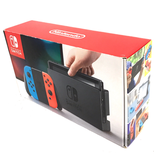 Nintendo Switch 本体 HAC-S-KABAA Joy-Con(L) ネオンブルー/(R
