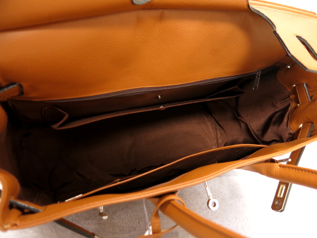 【美品】HAMANO 濱野皮革工藝 ハマノ/カーフレザー 本革/ハンドバッグ ○未使用○濱野皮革工藝【HAMANO】 ハマノ○カーフ レザー 本革○ハンド