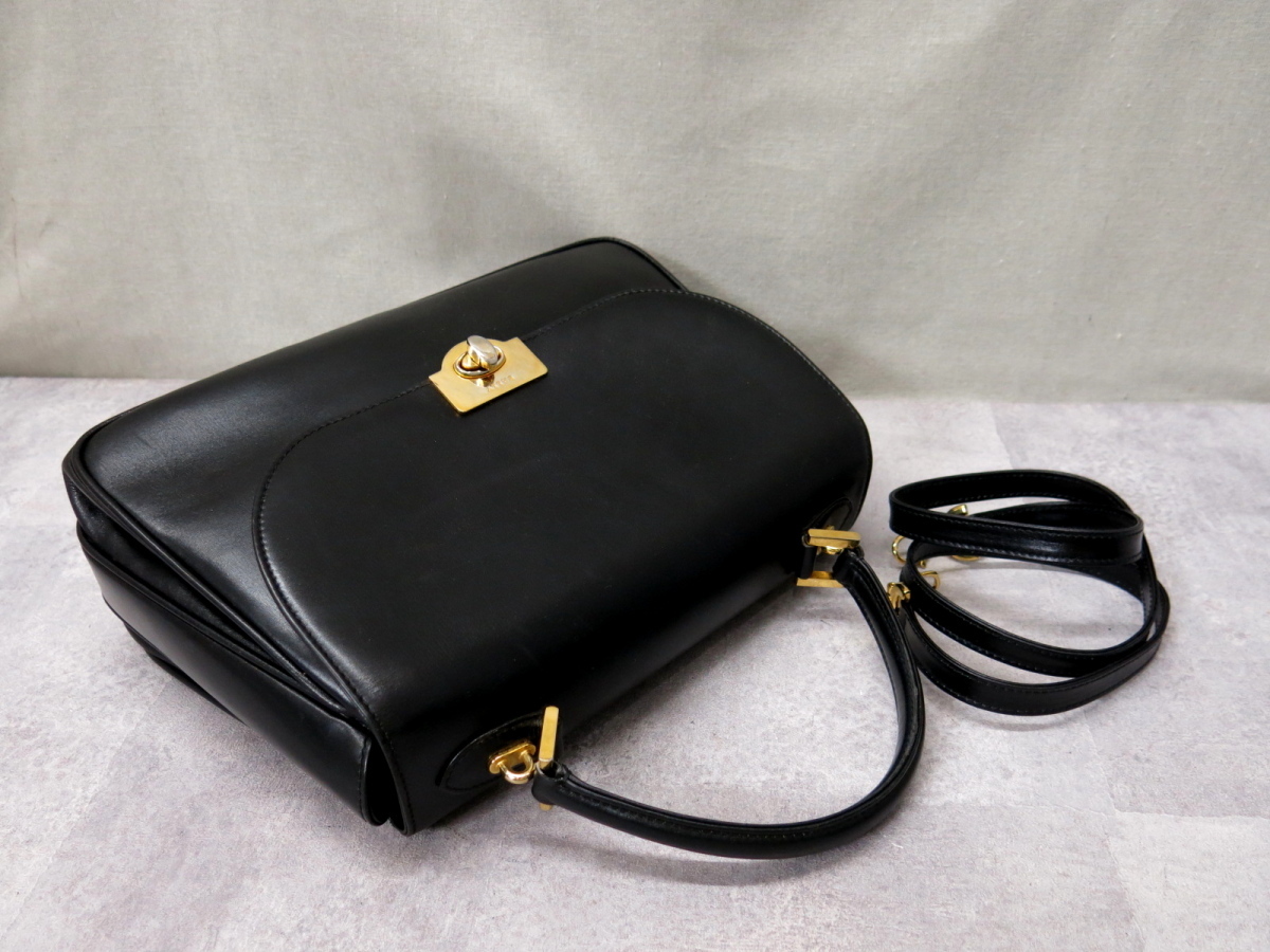○超美品○BALLY バリー○カーフ レザー 本革○2way ショルダー ハンド 